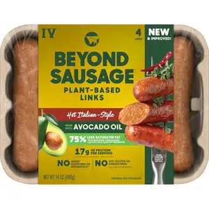 Gluten Free Plant-Based Hot Italian-Style Sausage - Beyond Meat