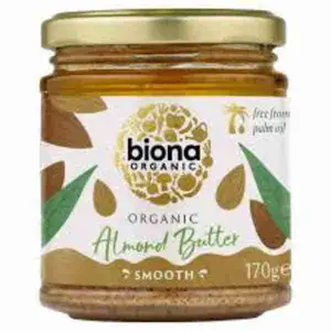 Organic Almond Butter Smooth - Biona Organic
