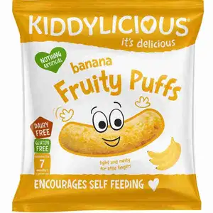 Banana Fruity Puffs Gluten Free - Kiddylicious