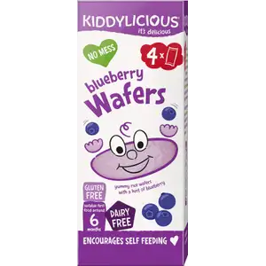 Blueberry Wafers Gluten Free - Kiddylicious