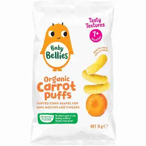 Organic Carrot Puffs - Baby Bellies