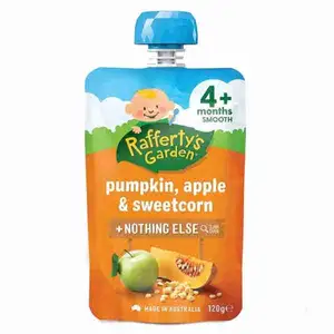Pumpkin, Apple & Sweetcorn Smoothie for 4 Months Plus - Rafferty's Garden