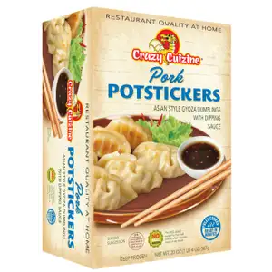 Pork Potsticker Dumpling - Crazy Cuizine