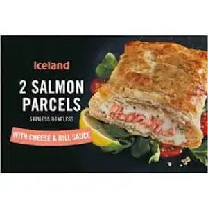 Salmon Parcels with Cheese & Dill Sauce - Iceland
