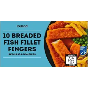 Breaded Fish Fillet Finger - Iceland