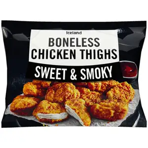 Boneless Chicken Thighs Sweet & Smoky - Iceland