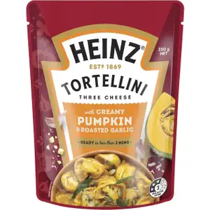Tortellini with Creamy Pumpkin & Roasted Garlic - Heinz