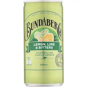 Lemon Lime & Bitters Can - Bundaberg