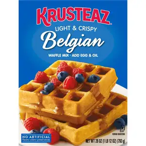 Light & Crispy Belgian Waffle Mix - Krusteaz
