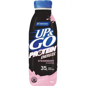 Up & Go Protein Energize Strawberry Flavour - Sanitarium
