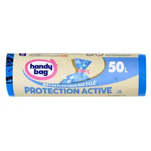 Protection Active Garbage Bag with Removable Ties - Handy Bag