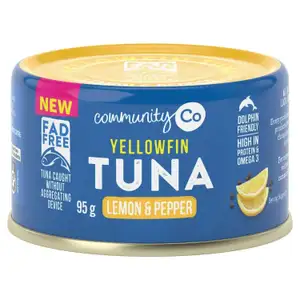 Yellow Fin Tuna Lemon Pepper - CommunityCo