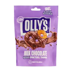 Milk Chocolate Pretzel Thins - Olly's