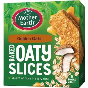 Golden Oats Slices - Mother Earth