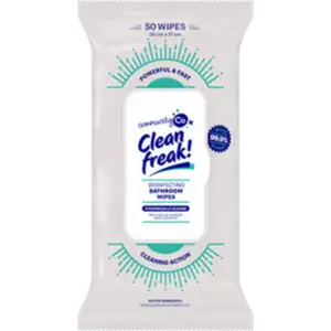 Clean Freak Disinfecting Bathroom Wipes - CommunityCo