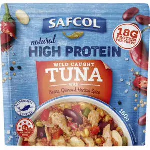 Wild Caught Tuna with Beans, Quinoa & Harissa Spice - Safcol