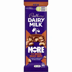 Dairy Milk More with Mixed Roast Nuts - Cadbury