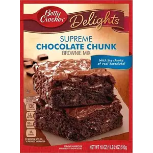 Supreme Chocolate Chunk Delight Brownie Mix - Betty Crocker
