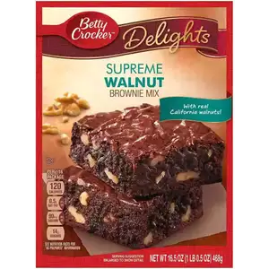 Supreme Walnut Delight Brownie Mix - Betty Crocker