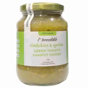 Green Tomato Kampot Pepper Jam - L'Irresistible
