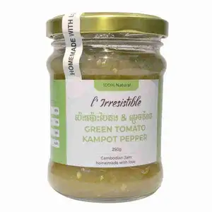 Green Tomato Kampot Pepper Jam - L'Irresistible