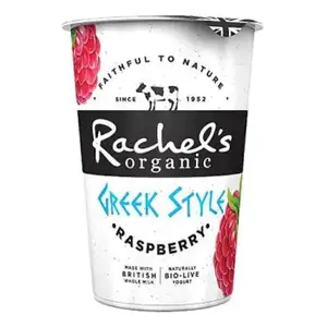 Raspberry Greek Style Yogurt - Rachel's Organic
