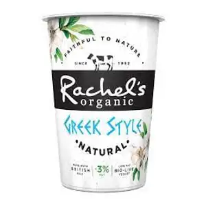 Greek Style Bio-Live Natural Yogurt Low Fat - Rachel's Organic