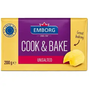 Cook & Bake Unslated Butter - Emborg