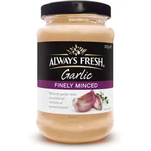 Garlic Finely Minced - Always Fresh