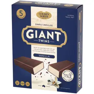 Giant Twins Vanilla Ice Cream - Golden North