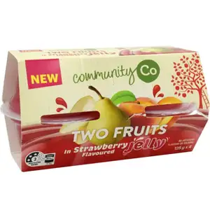 Two Fruit in Strawberry Jelly - CommunityCo