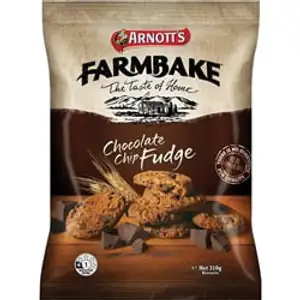 Farm Bake Chocolate Chip Fudge - Arnott's