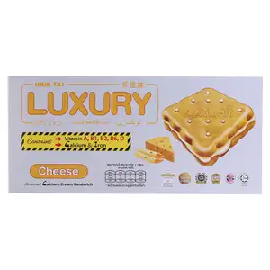 Luxury Biscuits Sandwich Cream Cheese - Hwa Tai