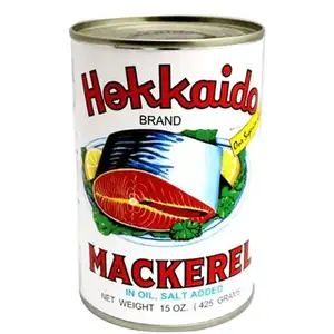 Mackerel in Oil & Salt - Hekkaido