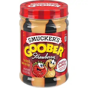 Goober Peanut Butter & Strawberry Jelly Stripes - Smucker's
