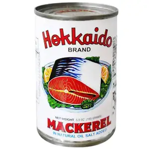 Mackerel in Oil & Salt - Hekkaido