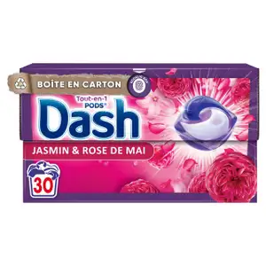 Laundry Detergent Capsules all in 1 Jasmine & Rose of May - Dash
