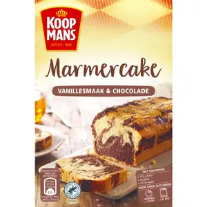 Marble Cake Vanilla & Chocolate Flavor - Koopmans