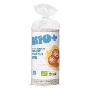 Organic Rice Waffles with Sea Salt - BIO+