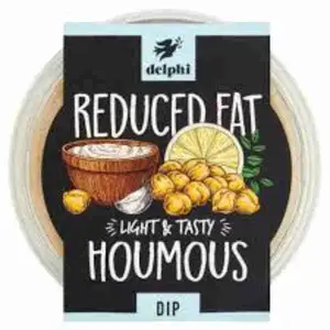 Reduced Fat Light & Tasty Hummus Dip - Delphi