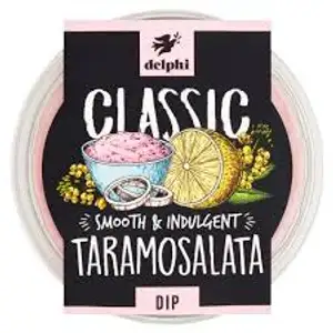 Classic Smooth & Indulgent Taramosalata Dip - Delphi