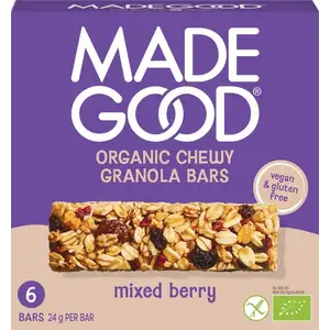 Mixed Berry Organic Chewy Granola Bars - MadeGood