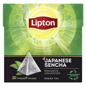 Japanese Sencha Plant Base Tea Bags - Lipton