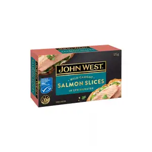 Salmon Slices In Springwater - John West