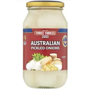 Australian Pickled Onions - Three Threes