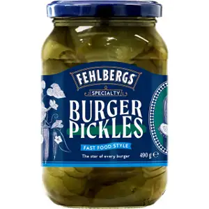 Fast Food Style Burger Pickles - Fehlbergs