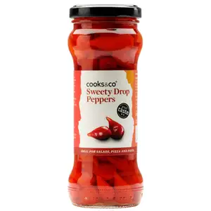 Sweet Red Drop Peppers - Cooks & Co