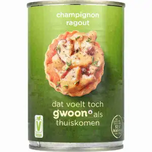 Mushroom Ragout - g'woon