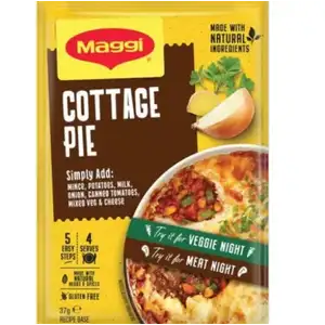 Gluten Free Cottage Pie Recipe Base - Maggi
