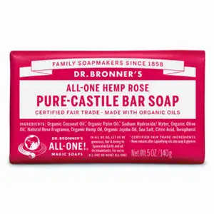 Rose Bar Soap - Dr. Bronner's